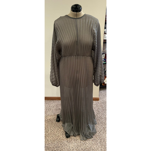 NWT Anthropologie sheer pleated kaftan, One Size - Picture 1 of 10